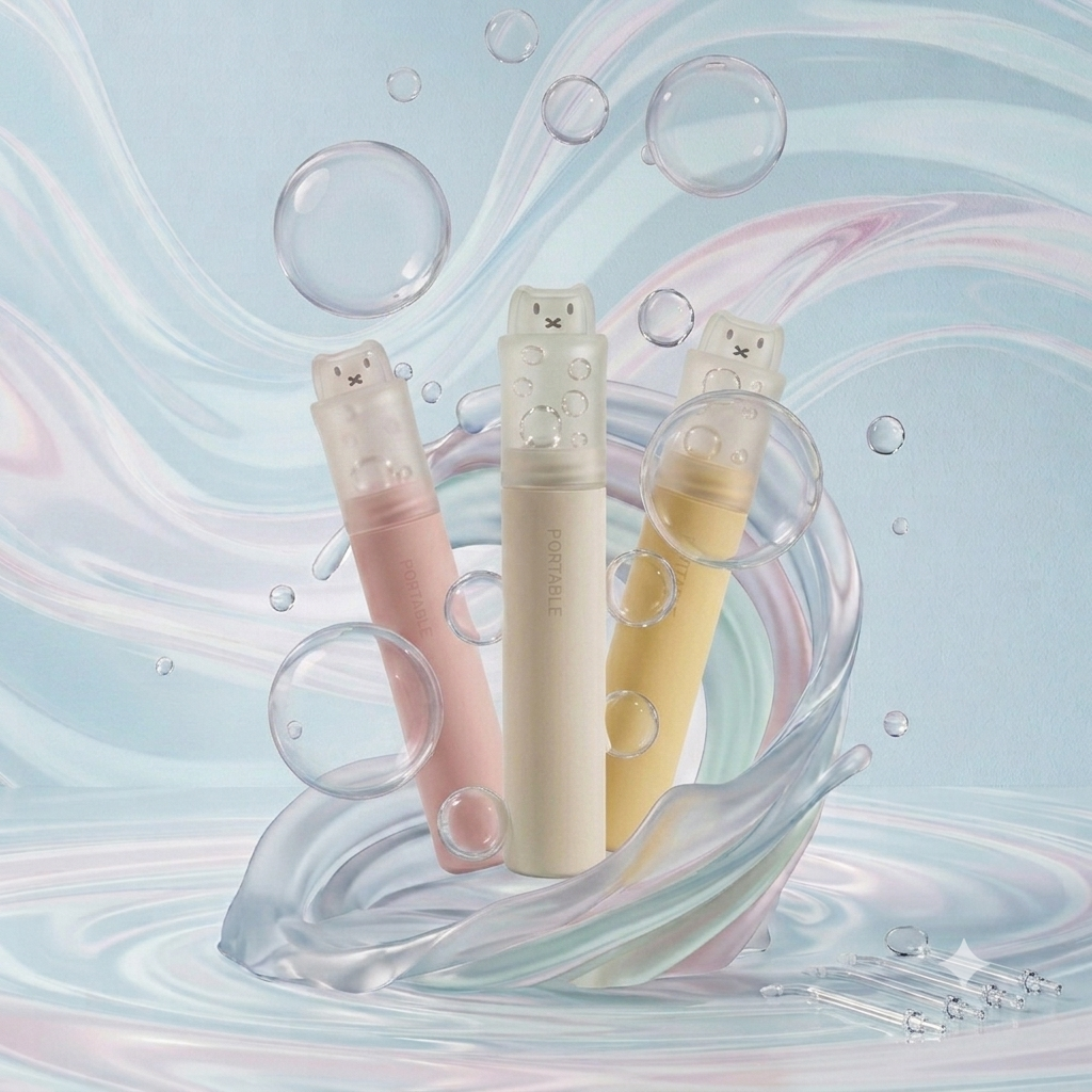 Brosse à Dents Nomade 2-en-1 — Tête Pliable & Réservoir Dentifrice Intégré